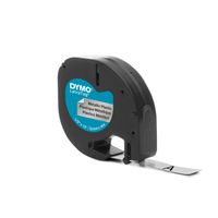 Miniatura 10 de CINTA DYMO METALIZA NEGRO/PLATA