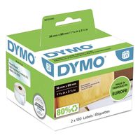 Miniatura 3 de ROLLO ETIQUETAS PERMANENTE LABELWRITER 89X36MM. TRANSPARENTES DYMO SO722410