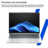 Miniatura 10 de PORTATIL HP ELITEBOOK 8 G1I 35.6 CM (14") , WUXGA, INTEL CORE ULTRA 5 225H, 16 GB, 512 GB SSD, GLACIER SILVER, INTEL ARC 130T GPU, WINDOWS 11 PRO