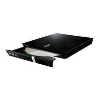 Miniatura 1 de REGRABADORA ASUS DVD SDRW-08D2S-U LITE SLIM EXTERNA USB2.0 NEGRA
