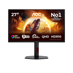 Monitor AOC Q27G4ZDR 26.5" QD-OLED OLED Quad HD HDMI