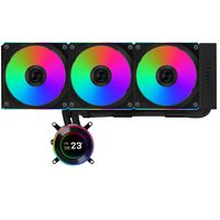 Miniatura 2 de Lian Li GA II Hydroshift II LCD C 360CL Procesador Sistema de refrigeraci  n l  quida todo en uno 12 cm Negro 1 pieza s