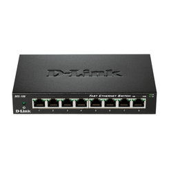 8-PORT 10/100 METAL HOUSING