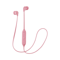 Miniatura 1 de JVC HA-FX21BT-PE Auriculares Dentro de oído, Banda para cuello Bluetooth Rosa