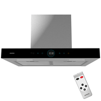 Miniatura 1 de CAMPANA CHIMENEA INFINITON CMPT-CLR71S ANCHO 70 CM INOX