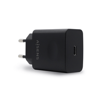 Miniatura 1 de AISENS Cargador USB-C PD 3.0 1 Puerto 1x USB-C 20 W, Negro
