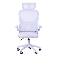 Miniatura 1 de SILLA ERGONOMICA MARS GAMING MGCERGOPROWH MALLA TRANSPIRABLE SOPORTE LUMBAR BLANCO