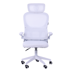SILLA ERGONOMICA MARS GAMING MGCERGOPROWH MALLA TRANSPIRABLE SOPORTE LUMBAR BLANCO