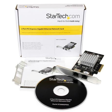 Dual Port PCIe Gigabit Network Card - Imagen 2 de 6 Dual Port PCIe Gigabit Network Card - Imagen 2 de 6