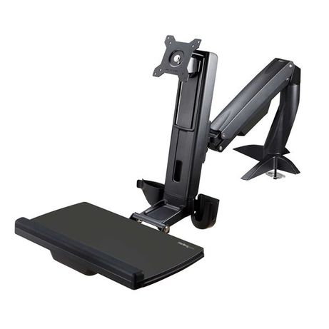SOPORTE BRAZO/PIE VESA HASTA 24" + BANDEJA TECLADO Y RATON - Imagen 4 de 5 SOPORTE BRAZO/PIE VESA HASTA 24" + BANDEJA TECLADO Y RATON - Imagen 4 de 5