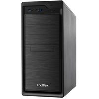 Miniatura 1 de COOLBOX  COOLBOX CAJA ATX F800 2XUSB3.2 GEN1 SIN FTE  Negro