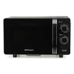 HORNO MICROONDAS CON GRILL ORBEGOZO MIG2071CE 20 LITROS NEGRO