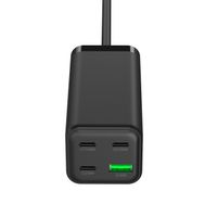 Miniatura 5 de CARGADOR USB GAN COOLBOX CHARGEMASTER 4 PRO 100W 3XUSB-C 1XUSB-A PD QC4+ 100W NEGRO