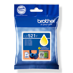 Brother Cartucho LC521Y Amarillo