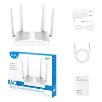Miniatura 4 de Cudy Punto de Acceso Gigabit de Escritorio Dual Band AC1200 - Velocidad hasta 1000Mbps - 1 Puerto - 4 Antenas de 5dBi