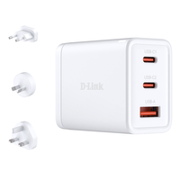 Miniatura 1 de CARGADOR GAN DLINK DCP-651 65W USB-C1/C2 USB-A MAX 1,5A 110-240V