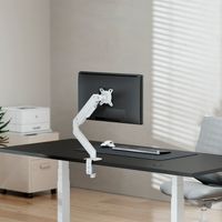 Miniatura 5 de AISENS Soporte de Mesa Eco Contrapeso Giratorio e Inclinable para Monitor TV 9KG  3 Pivotes  1 Brazo  de 17  32   Negro