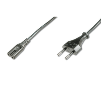 Miniatura 1 de Cable de red  euro C7 M/F  1.8m   H03VVH2-F 0.75qmm  sw
