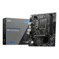Miniatura 1 de Placa Intel  MSI PRO H610M-E LGA 1700