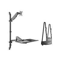 Miniatura 2 de SOPORTE DE PARED EQUIP 650170 PARA PANTALLA 17"-32" CPU Y TECLADO Max. 8Kg VESA 100x100