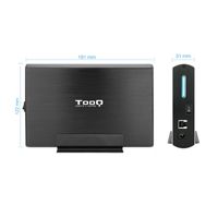 Miniatura 6 de CAJA HDD TOOQ TQE-3531B 3.5´´ SATA USB3.0/3.1 GEN1 NEGRA