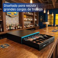 Miniatura 10 de iggual Cajón Portamonedas IRON-30B 42cm 5+7/7+5