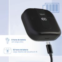 Miniatura 5 de iggual Auriculares inalámbricos TWS Bluetooth negr