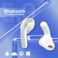 Miniatura 5 de iggual Auriculares inalámbricos TWS Bluetooth blan