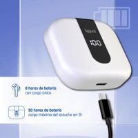 Miniatura 6 de iggual Auriculares inalámbricos TWS Bluetooth blan