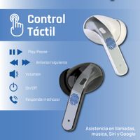 Miniatura 12 de iggual Auriculares inalámbricos TWS Bluetooth blan