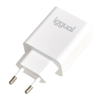 Miniatura 1 de iggual Cargador rápido de pared USB PD tipo C 20W