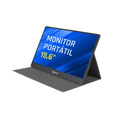 IGGUAL Monitor portátil 15,6" IPS FHD USB-C funda   15.6" LED IPS Full HD HDMI Altavoces
