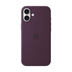 iPhone 16 Plus Silicone Case with MagSafe - Plum