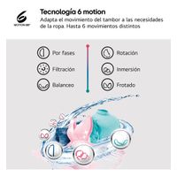 Miniatura 5 de LAVADORA SECADORA LG W4X1085NWH 8/5 KG 1400 RPM A BLANCO