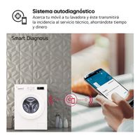 Miniatura 9 de LAVADORA SECADORA LG W4X1085NWH 8/5 KG 1400 RPM A BLANCO