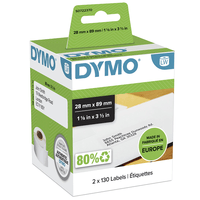 Miniatura 1 de STANDARD WHITE ADRESS LABELS