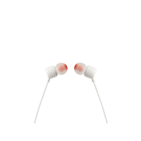 Miniatura 1 de AURICULARES DE BOTON JBL TUNE 110 WHITE E