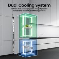 Miniatura 20 de FRIGORIFICO COMBI INTEGRABLE HISENSE RB3B250SAWE SIN NOFROST E ALTO 177 CM ANCHO 54 CM