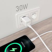Miniatura 5 de CARGADOR AISENS GAN 30W 1XUSB-C PD3.0 QC4.0 BLANCO