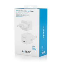 Miniatura 7 de CARGADOR AISENS GAN 30W 1XUSB-C PD3.0 QC4.0 BLANCO