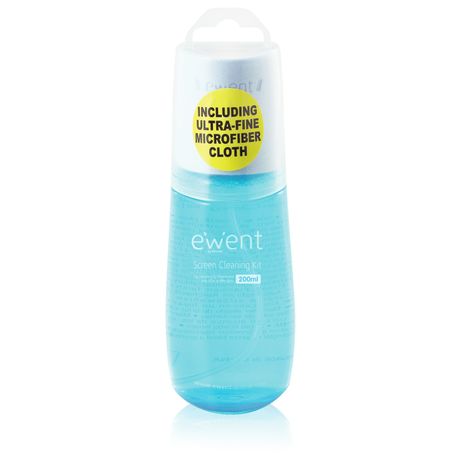 LIMPIADOR EWENT EW5671 SPRAY 200ML + PAÑO 20X20 - Imagen 2 de 3 LIMPIADOR EWENT EW5671 SPRAY 200ML + PAÑO 20X20 - Imagen 2 de 3