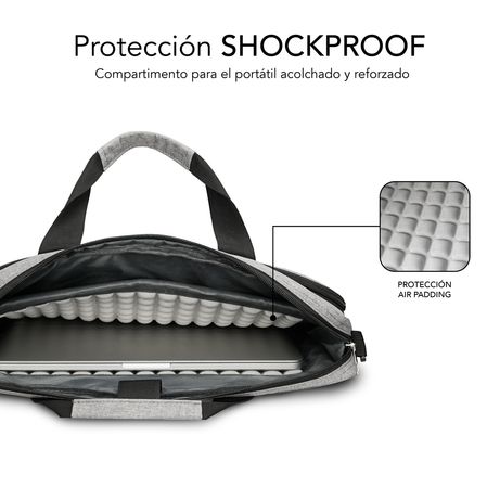 MALETIN PORTATIL 15,6´´ SUBBLIM GREY - Imagen 3 de 5 MALETIN PORTATIL 15,6´´ SUBBLIM GREY - Imagen 3 de 5