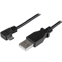 Miniatura 1 de 3ft Angled Micro-USB Charge+Sync Cable