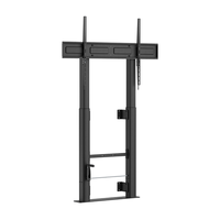 Miniatura 1 de AISENS - SOPORTE SUELO CON MANIVELA Y FIJACION A PARED, TV 120KG DE 60-100, NEGRO