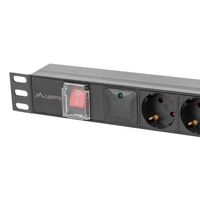 Miniatura 4 de REGLETA LANBERG 1U 16A RACK 19