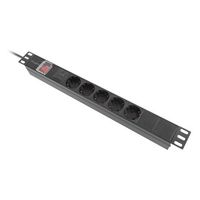 Miniatura 6 de REGLETA LANBERG 1U 16A RACK 19