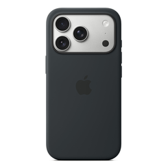 iPhone 17 Pro Silicone Case with MagSafe   Black