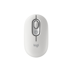 POP Mouse with emoji OFF WHITE