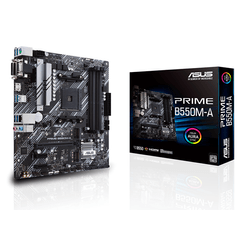 PLACA AMD RYZEN ASUS B550M-A PRIME AM4 DDR4 PCX3.0 MATX DVI HDMI