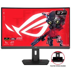 ROG Strix XG27WCMS USB Type-C Gaming Monitor   27-inch 2560x1440  Curved  280Hz (Overclock)  1ms